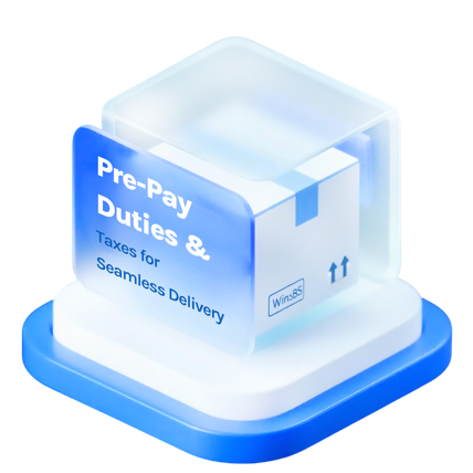 Duties and taxes visibility illustration