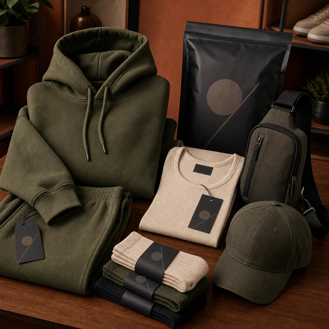 U.S. market apparel product bundle for Shopify dropshipping