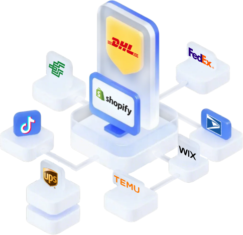 WinsBS multi-channel ecommerce integration illustration